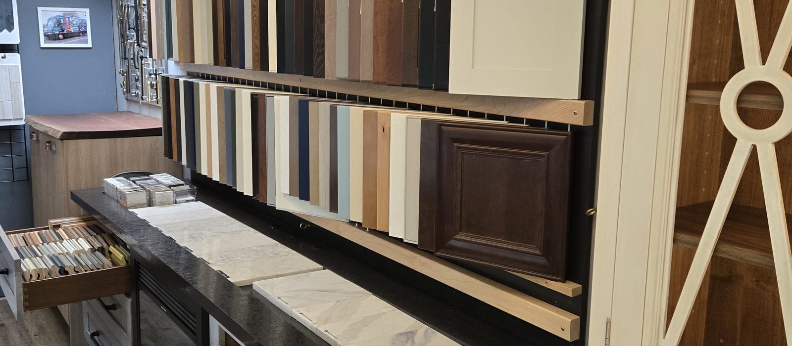 The Cabinet Coach showroom interior