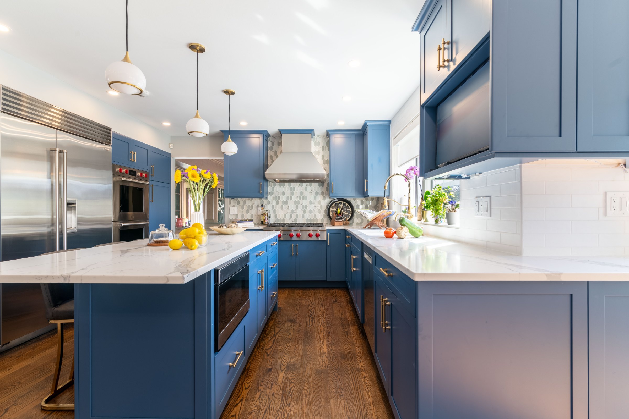 Royal Blue Kitchen