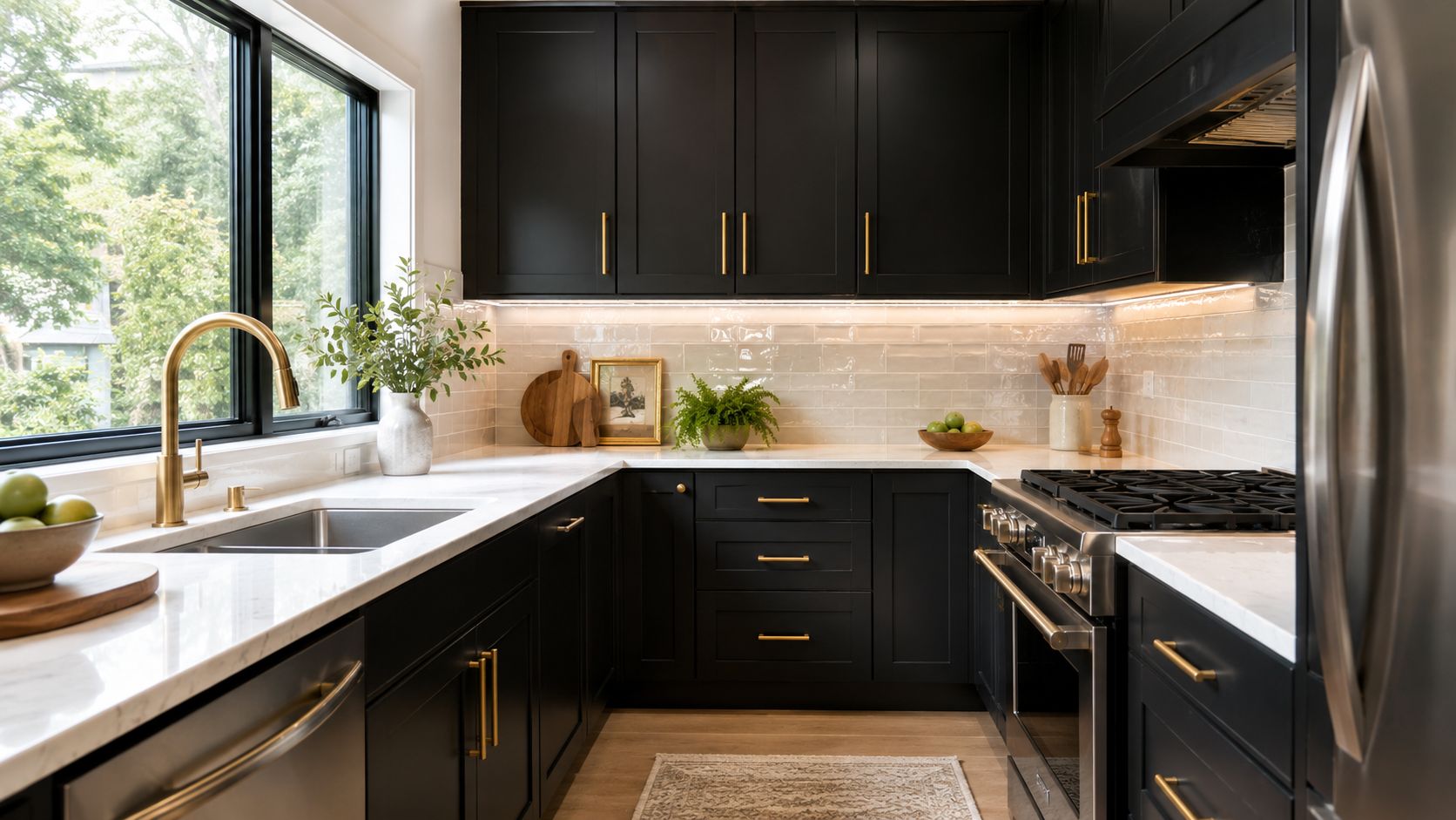 Embracing the Bold Why Black Cabinets Work in Small Kitchens