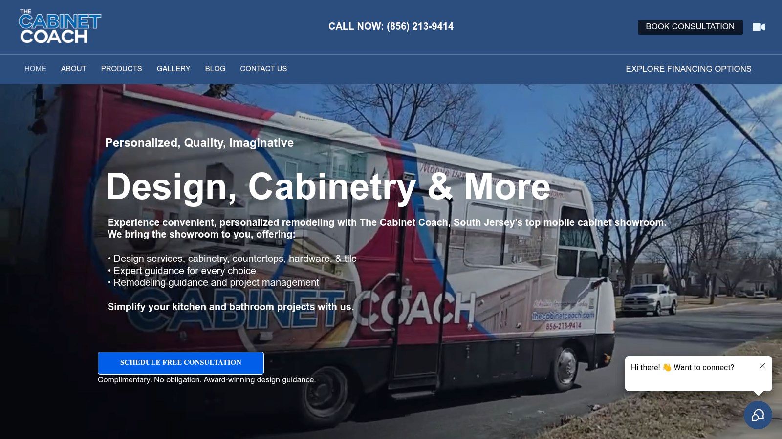 Screenshot from https://www.thecabinetcoach.com