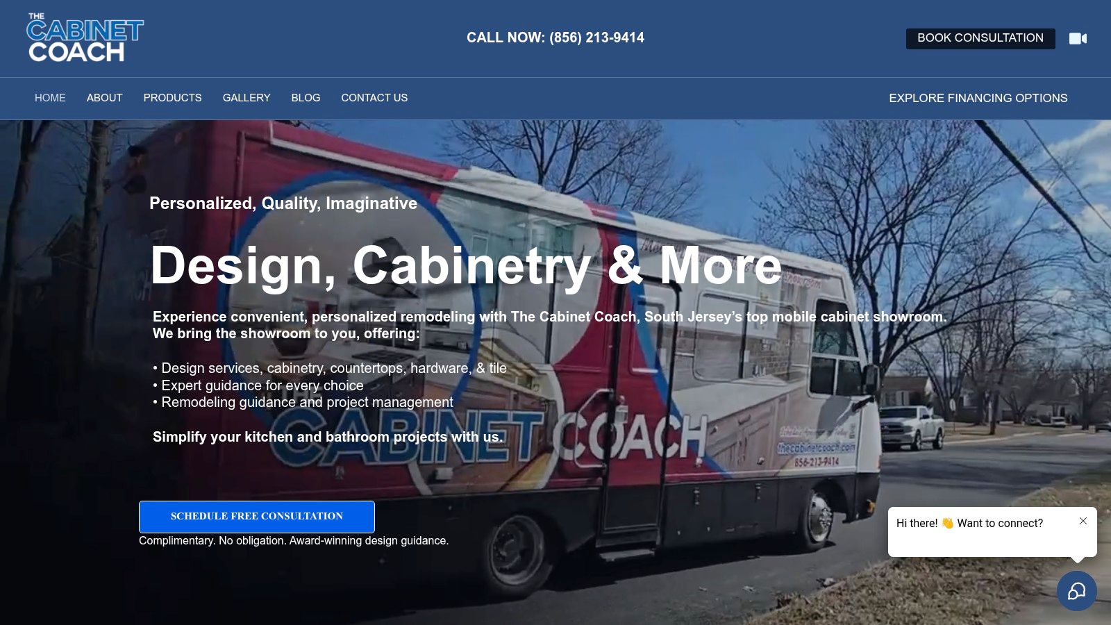 Screenshot from https://www.thecabinetcoach.com